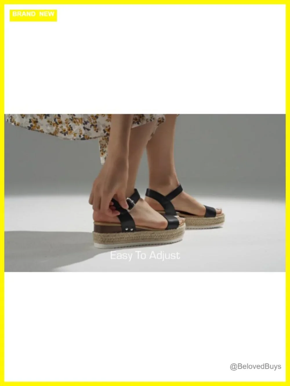 Espadrille Wedge Sandals with Raffia Trim, Jute Wedge Platform Sandals